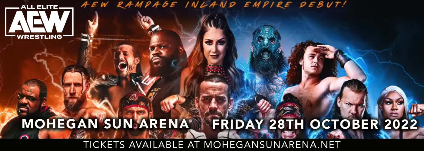 All Elite Wrestling: Rampage Tickets | 28th October | Mohegan Sun Arena
