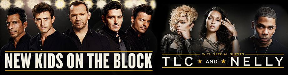 New Kids On The Block, TLC & Nelly
