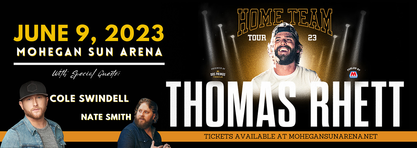Thomas Rhett, Cole Swindell & Nate Smith