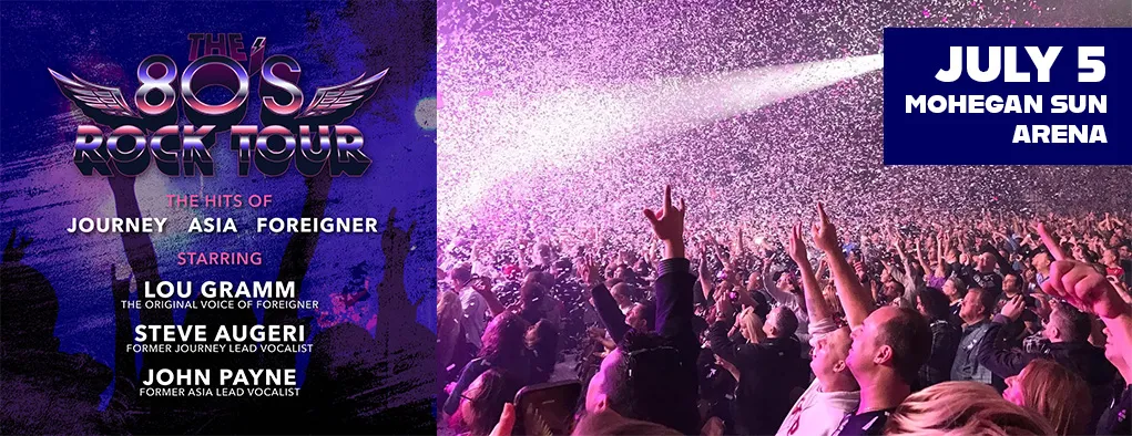 The 80s Rock Tour: Lou Gramm, Steve Augeri & Asia
