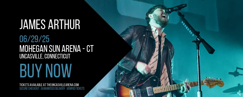 James Arthur at Mohegan Sun Arena - CT