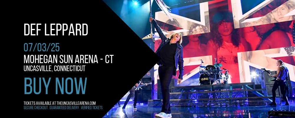 Def Leppard at Mohegan Sun Arena - CT
