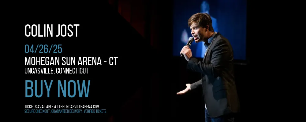 Colin Jost at Mohegan Sun Arena - CT