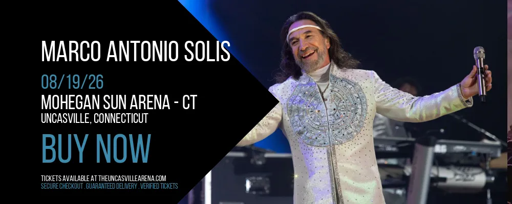 Marco Antonio Solis at Mohegan Sun Arena - CT