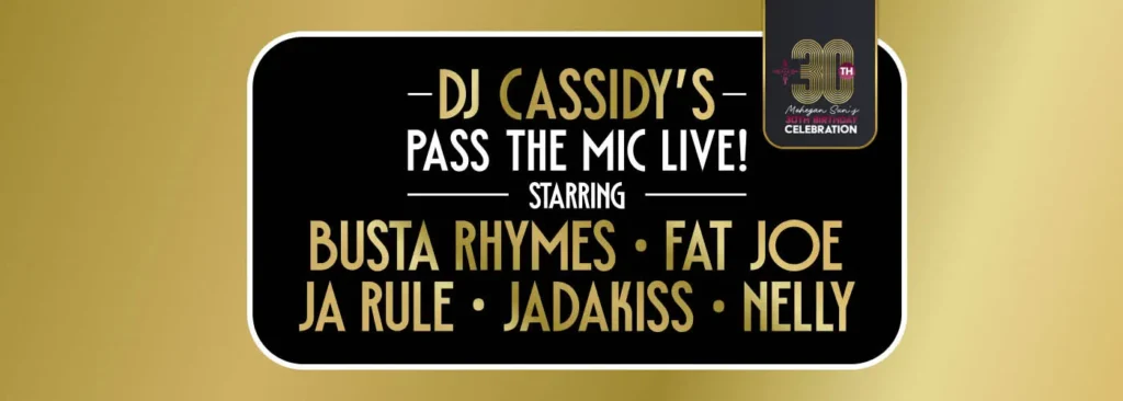 DJ Cassidy's Pass The Mic Live at Mohegan Sun Arena - CT